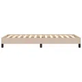 Cadre de lit Cappuccino 90x200 cm Similicuir