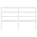 Tête de lit Blanc 166x4x100 cm Bois massif de pin