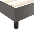 cadre de lit Gris 80x200 cm Similicuir