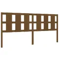 Tête de lit Marron miel 205,5x4x100 cm Bois massif de pin