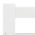 Cadre de lit Blanc Bois de pin massif 120x200 cm
