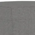 Banc Gris foncé 70x35x41 cm Tissu