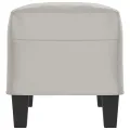 Banc Gris clair 70x35x41 cm Tissu microfibre