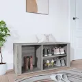 Armoire à chaussures Sonoma gris 100x35x45 cm Bois d'ingénierie