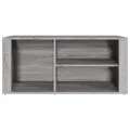 Armoire à chaussures Sonoma gris 100x35x45 cm Bois d'ingénierie
