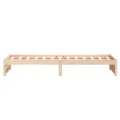 Cadre de lit bois massif 75x190 cm petit simple