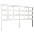 Tête de lit Blanc 165,5x4x100 cm Bois massif de pin