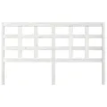 Tête de lit Blanc 165,5x4x100 cm Bois massif de pin