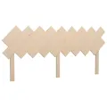 Tête de lit 178x3x80,5 cm Bois massif de pin