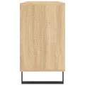 Armoire salle de bain chêne sonoma 80x33x60cm bois d'ingénierie