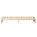Cadre de lit Blanc Bois massif 100x200 cm