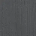 Bibliothèque/Séparateur de pièce Gris 100x30x71,5 cm Pin massif