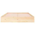 Cadre de lit bois massif 140x190 cm