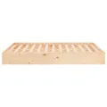 Cadre de lit bois massif 140x190 cm