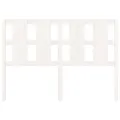 Tête de lit Blanc 125,5x4x100 cm Bois massif de pin