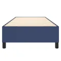 cadre de lit Bleu 80x200 cm Tissu