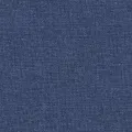Repose-pied Bleu 60x60x36 cm Tissu et similicuir