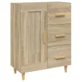 Buffet Chêne sonoma 69,5x34x90 cm Bois d'ingénierie