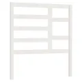 Tête de lit Blanc 96x4x104 cm Bois massif de pin