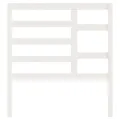 Tête de lit Blanc 96x4x104 cm Bois massif de pin