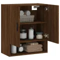 Armoire murale chêne marron 60x31x70 cm bois d'ingénierie