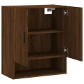 Armoire murale chêne marron 60x31x70 cm bois d'ingénierie
