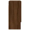 Armoire murale chêne marron 60x31x70 cm bois d'ingénierie