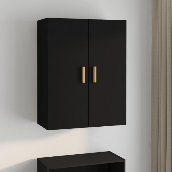 Armoire murale suspendue Noir 69,5x34x90 cm