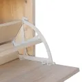 Banc à chaussures 80 x 24 x 45 cm Chêne