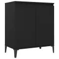 Buffet Noir 60x35x70 cm Aggloméré