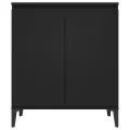 Buffet Noir 60x35x70 cm Aggloméré