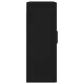 Armoire murale noir 69,5x34x90 cm