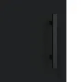 Armoire murale noir 69,5x34x90 cm