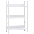 Bibliothèque à 3 niveaux blanc 60x27,6x90,5cm bois d'ingénierie