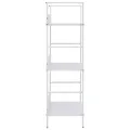 Bibliothèque à 3 niveaux blanc 60x27,6x90,5cm bois d'ingénierie