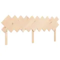 Cadre de lit avec tête de lit 200x200 cm bois massif
