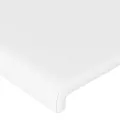 Têtes de lit 2 pcs Blanc 90x5x78/88 cm Similicuir