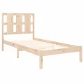 Cadre de lit Bois de pin massif 90x200 cm