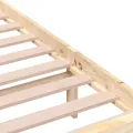 Cadre de lit Bois massif 200x200 cm