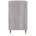 Armoire salle de bain sonoma gris 80x33x60 cm bois d'ingénierie
