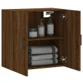 Armoire murale chêne marron 60x31x60 cm bois d'ingénierie