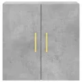 Armoire murale gris béton 60x31x60 cm bois d'ingénierie