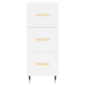 Buffet blanc 34,5x34x90 cm bois d'ingénierie