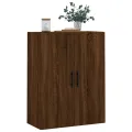 Armoire murale chêne marron 69,5x34x90 cm