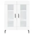 Buffet blanc 69,5x34x90 cm bois d'ingénierie