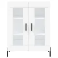 Buffet blanc 69,5x34x90 cm bois d'ingénierie