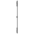 Tête de lit murale Gris 95,5x3x110 cm Bois massif de pin