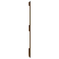 Tête de lit murale Marron miel 140x3x90 cm Bois massif de pin