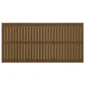 Tête de lit murale Marron miel 185x3x90 cm Bois massif de pin