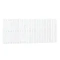 Tête de lit murale Blanc 204x3x90 cm Bois massif de pin